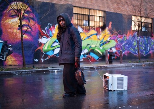 Prince spends his time salvaging scrap metal.